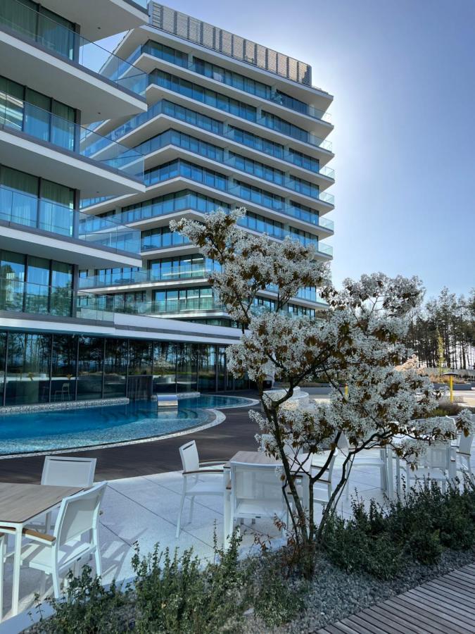 Apartament Blue Lagoon A542 W Wave Miedzyzdroje Exteriör bild