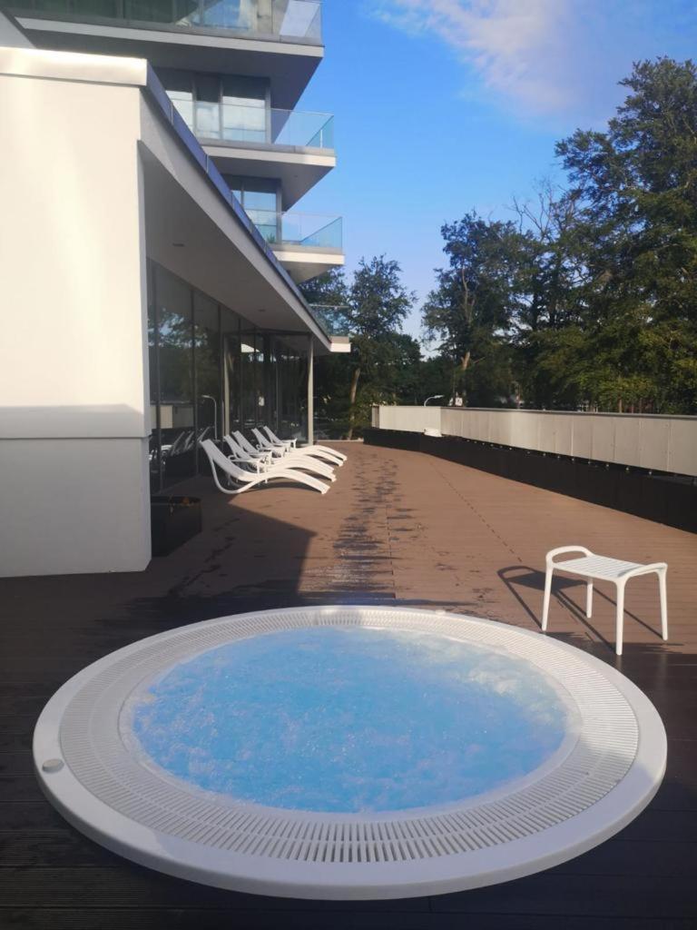 Apartament Blue Lagoon A542 W Wave Miedzyzdroje Exteriör bild