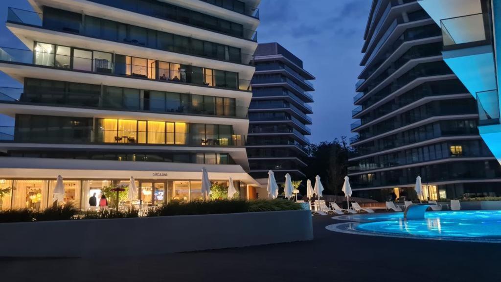 Apartament Blue Lagoon A542 W Wave Miedzyzdroje Exteriör bild