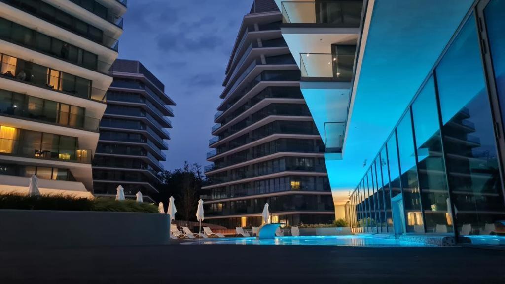 Apartament Blue Lagoon A542 W Wave Miedzyzdroje Exteriör bild