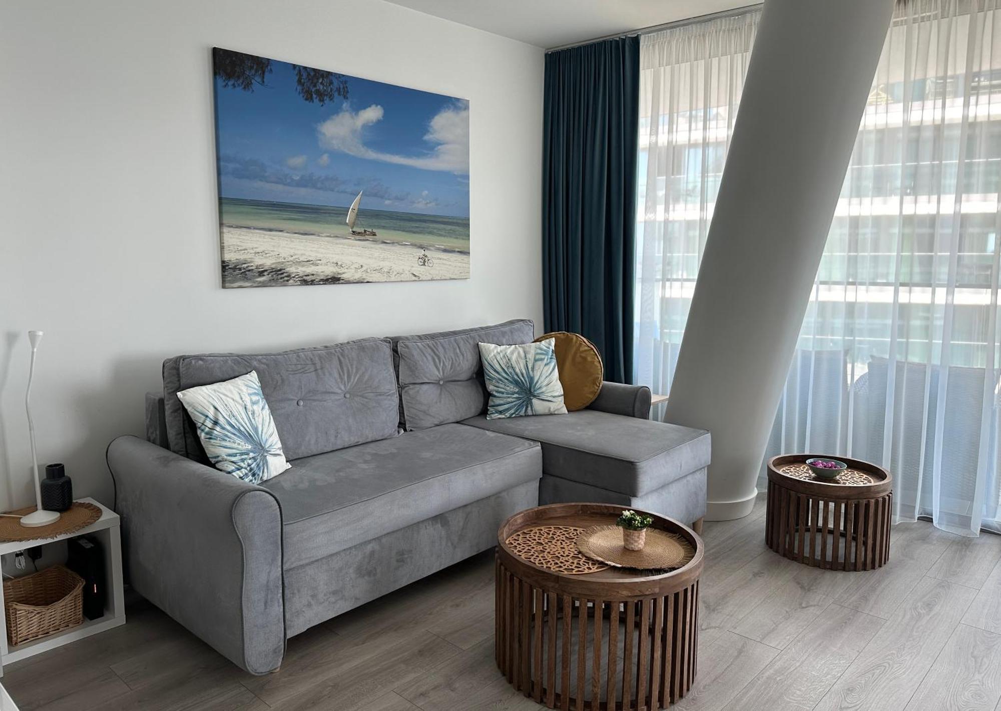 Apartament Blue Lagoon A542 W Wave Miedzyzdroje Exteriör bild